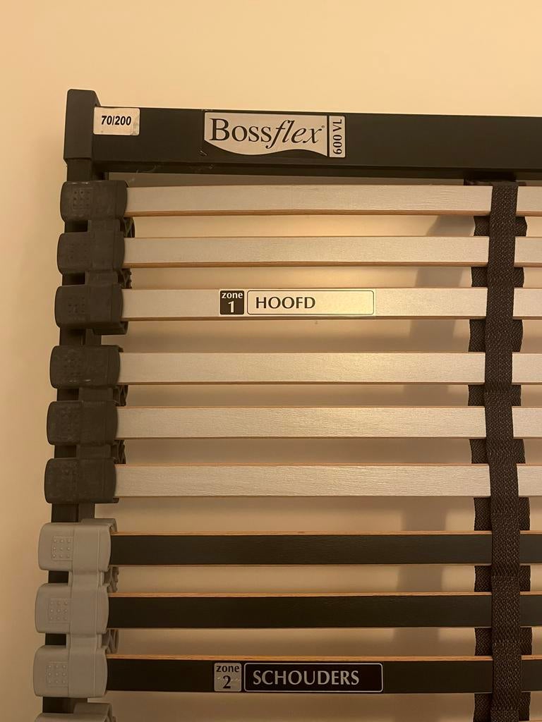 Bossflex 600 VL lattenbodem 70x200, Ophalen, Zo goed als nieuw, Bedbodem, 200 cm