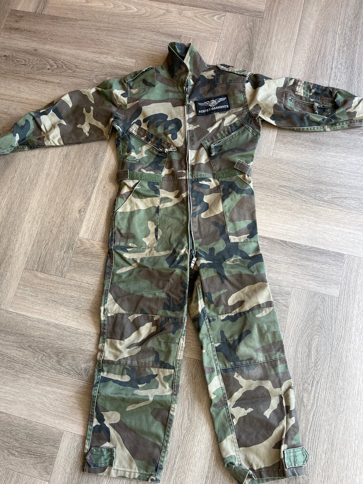 Camouflage Overall Maat 10 fostex garments, Ophalen of Verzenden, Zo goed als nieuw, Jongen of Meisje, Overige typen