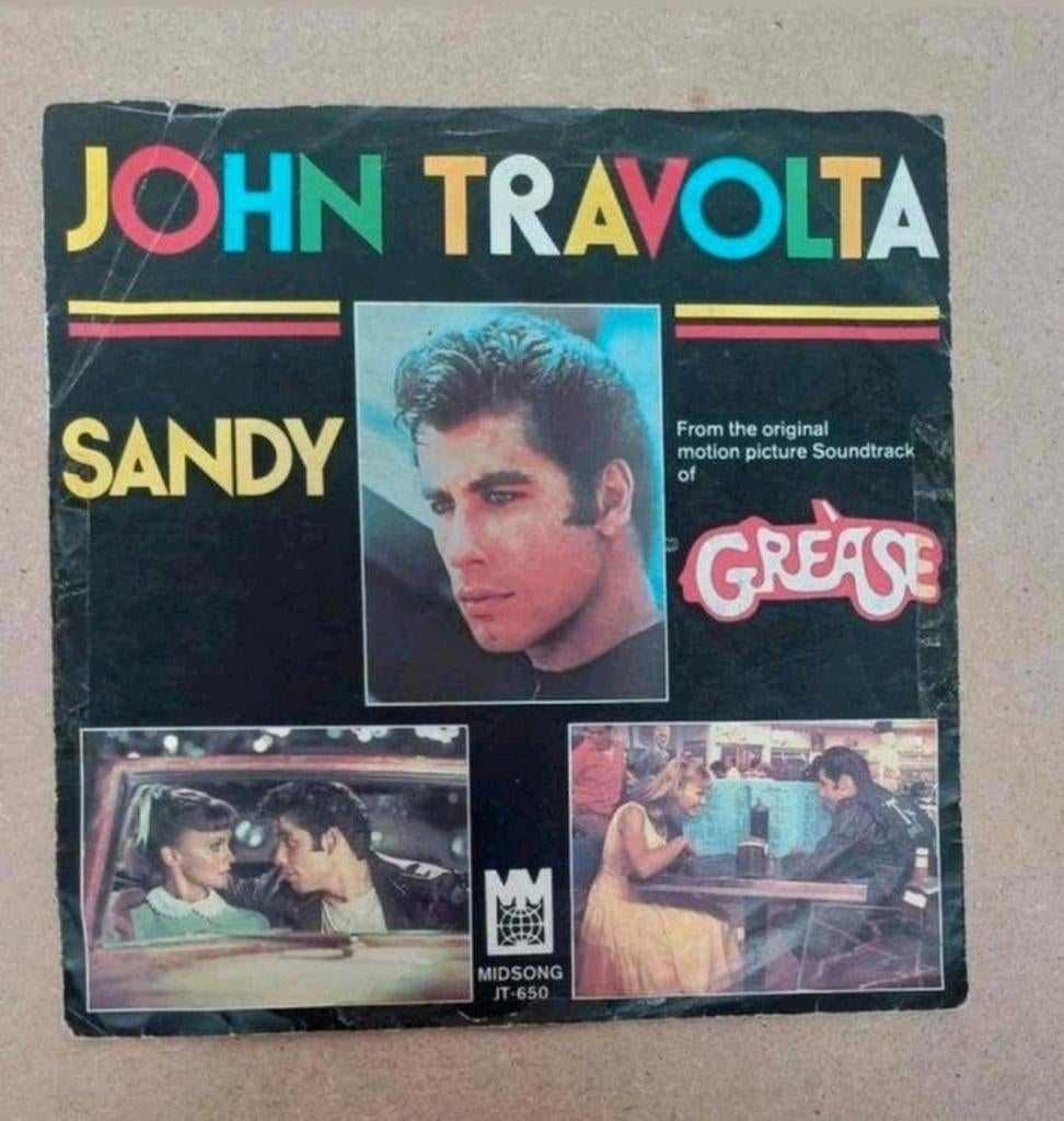 John Travolta  - Gereserveerd, Cd's en Dvd's, Vinyl Singles, Gebruikt, Beschermende buitenhoes, Single, 1970 - 1979, Pop, 7 inch
