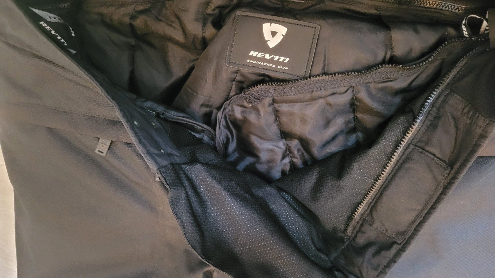 Revit Motorbroek all season XXL hydratex g liner, Zwart, Overige maten, Ophalen of Verzenden, Zo goed als nieuw
