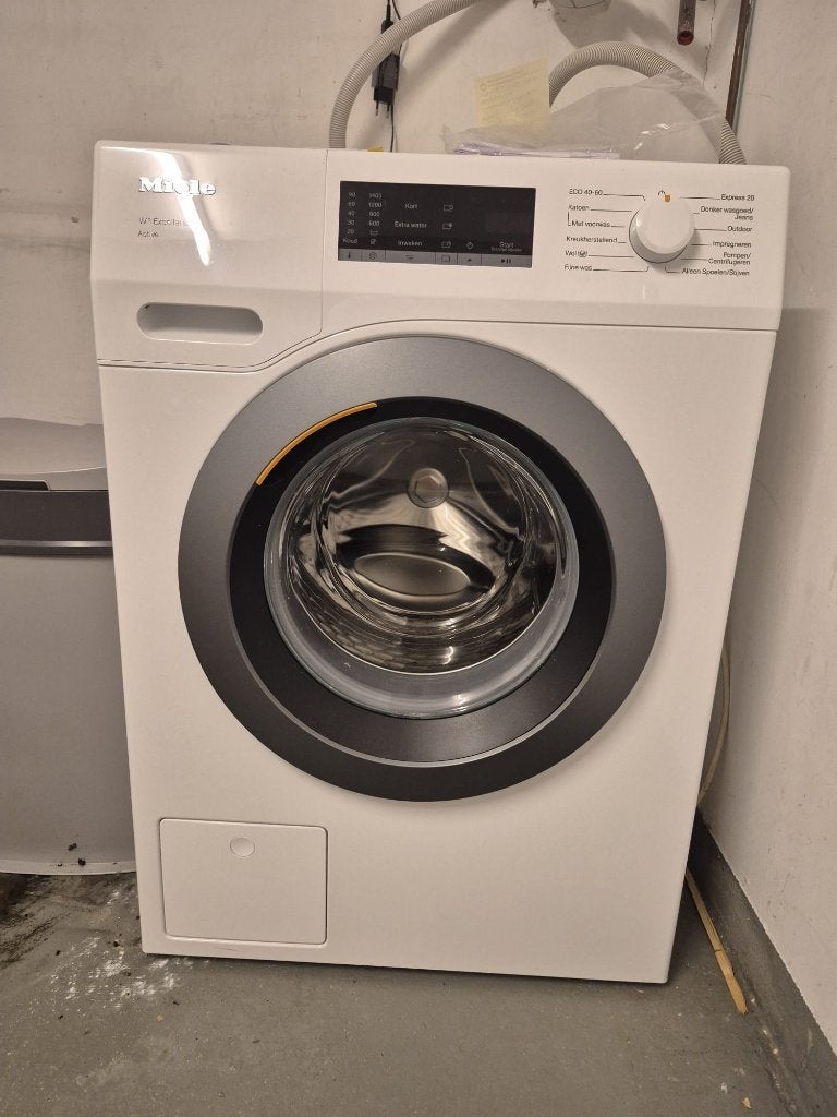 Wasmachine Miele te koop, Ophalen, 1200 tot 1600 toeren, Gebruikt, 8 tot 10 kg