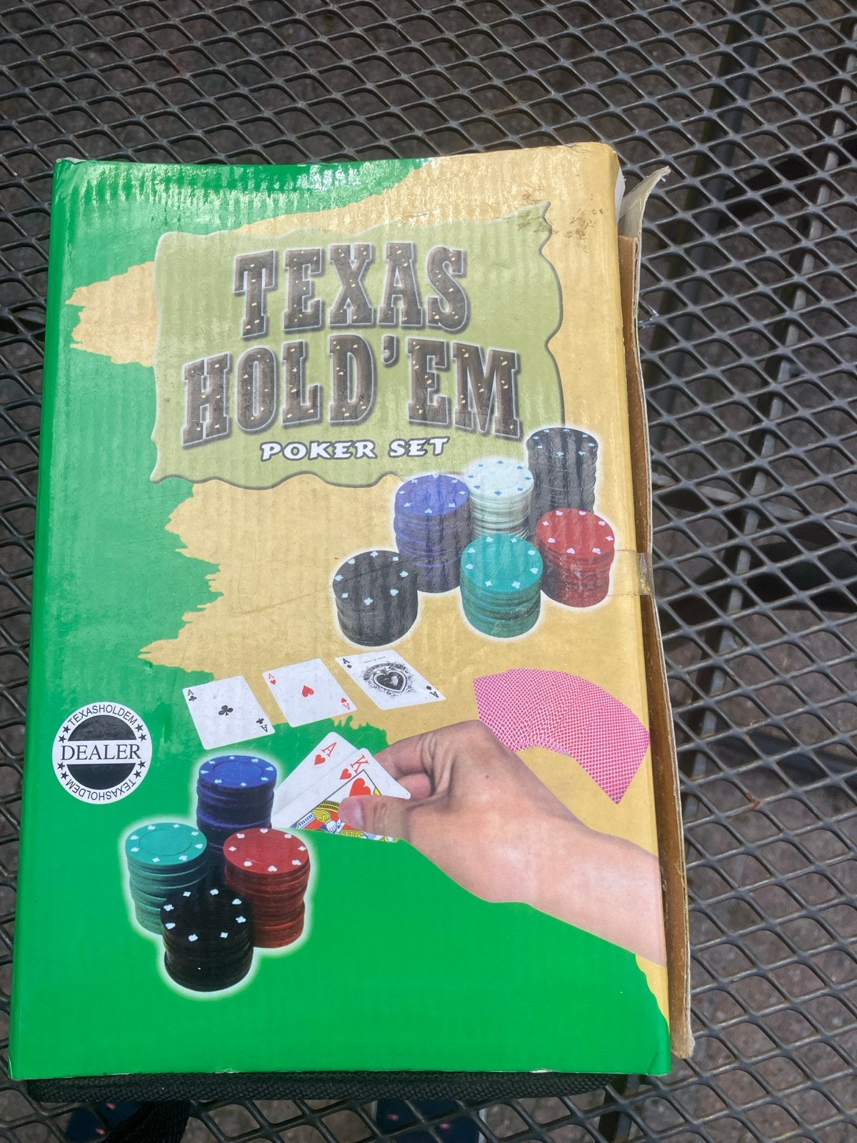 Texas Hold'em Poker Set voor Dummies, Drie of vier spelers, Ophalen of Verzenden, Zo goed als nieuw