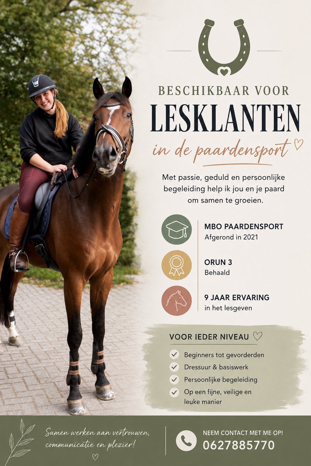 Beschikbaar voor nieuwe lesklanten!, Diensten en Vakmensen