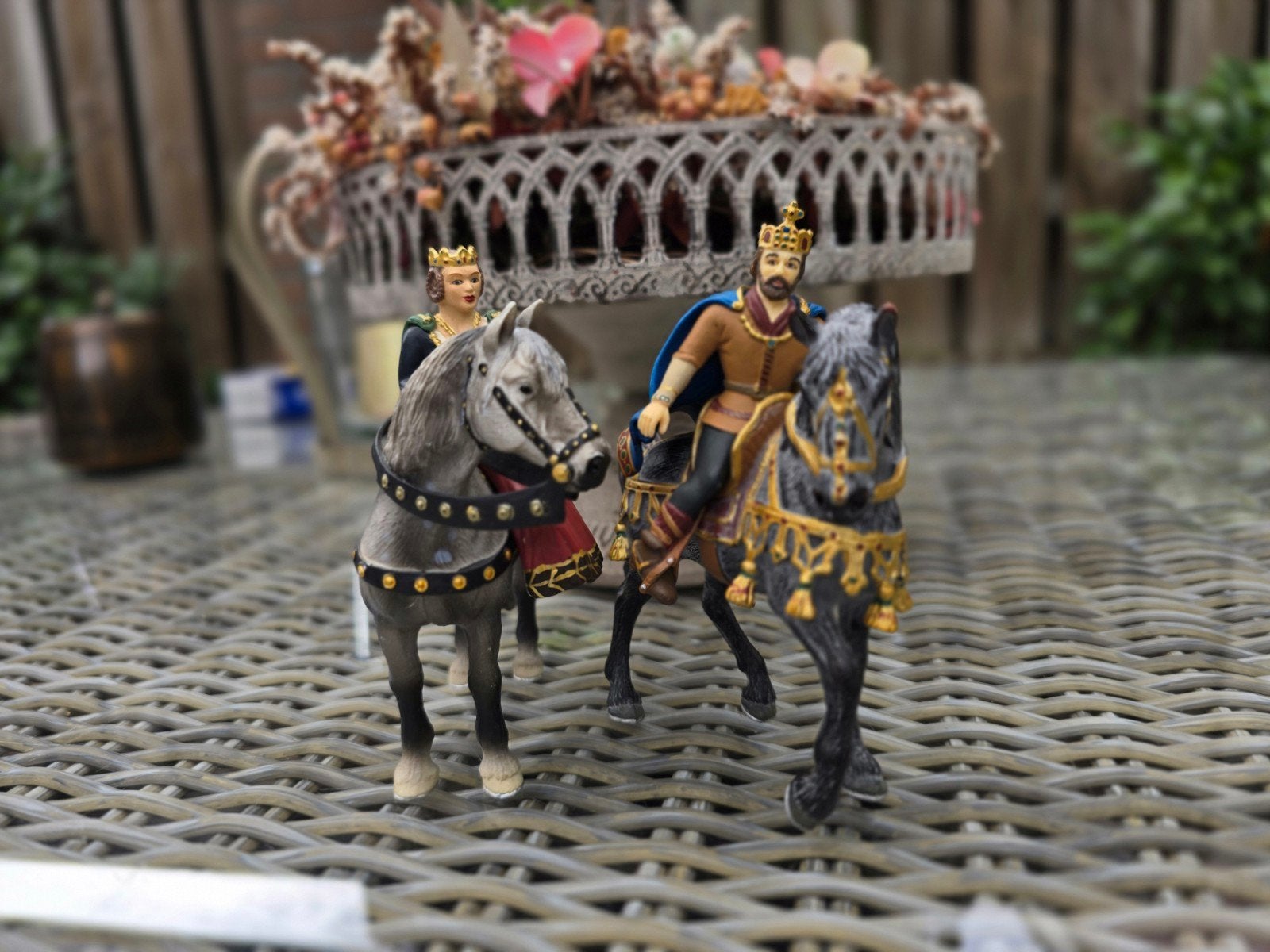 schleich paarden ridders, Ophalen of Verzenden, Zo goed als nieuw, Paard, Beeldje of Figuurtje