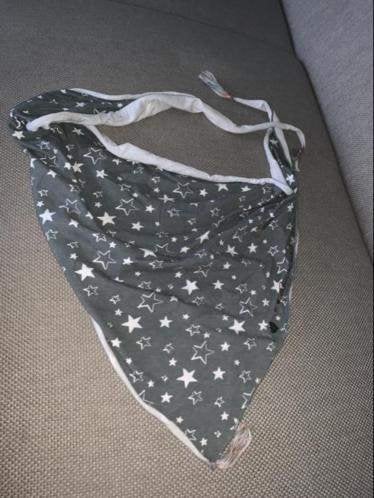 Quapi shawl sjaal grijs grijze zgan one size, 134 t/m 140, Zo goed als nieuw, Sjaal, Quapi