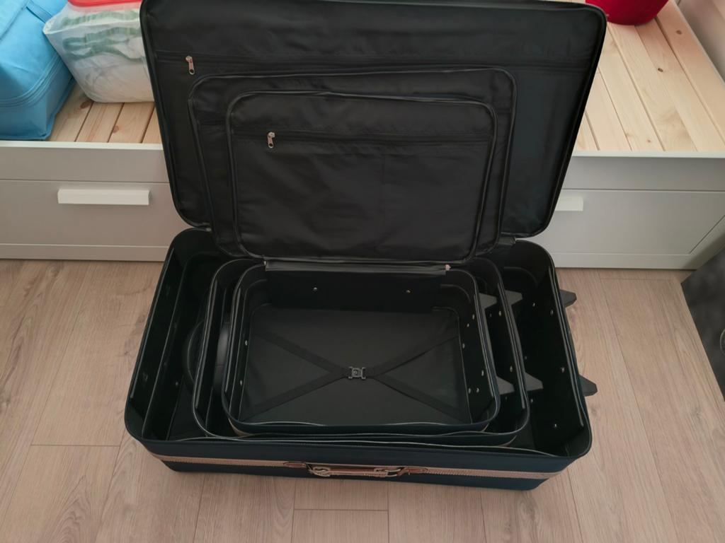 Set van 3 Leonardo koffers - Nieuw en ongebruikt!, Ophalen, Wieltjes, 45 tot 55 cm, Nieuw