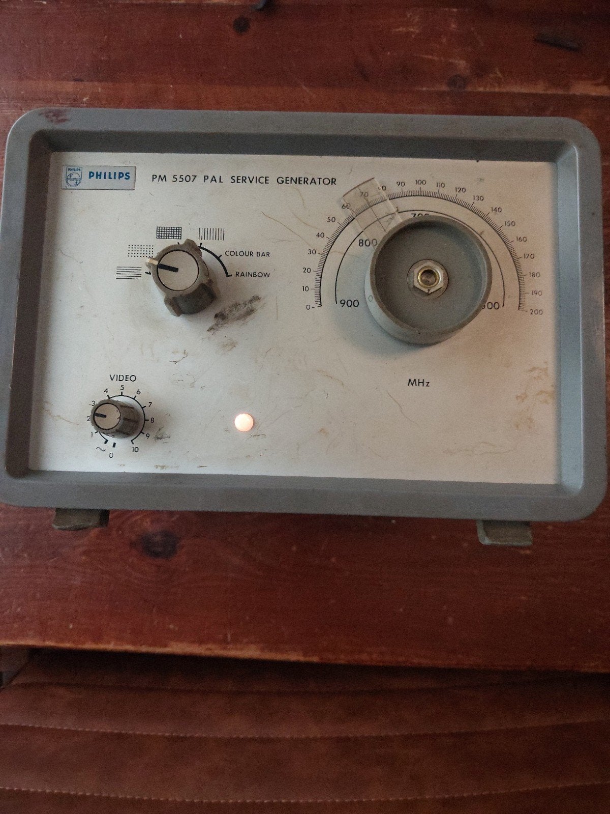 Philips PM 5507 PAL Service Generator - Vintage Testapparaat, Ophalen of Verzenden, Gebruikt, Video