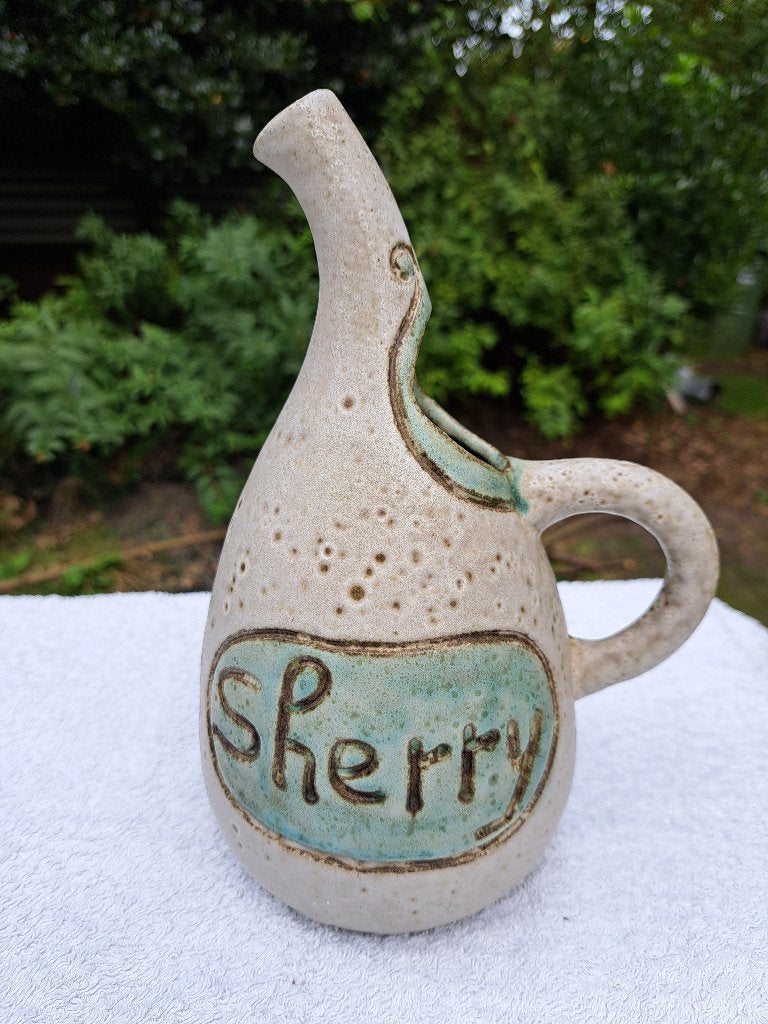 Hannie Mein fles sherry schenkkan aardewerk, Antiek en Kunst, Ophalen of Verzenden