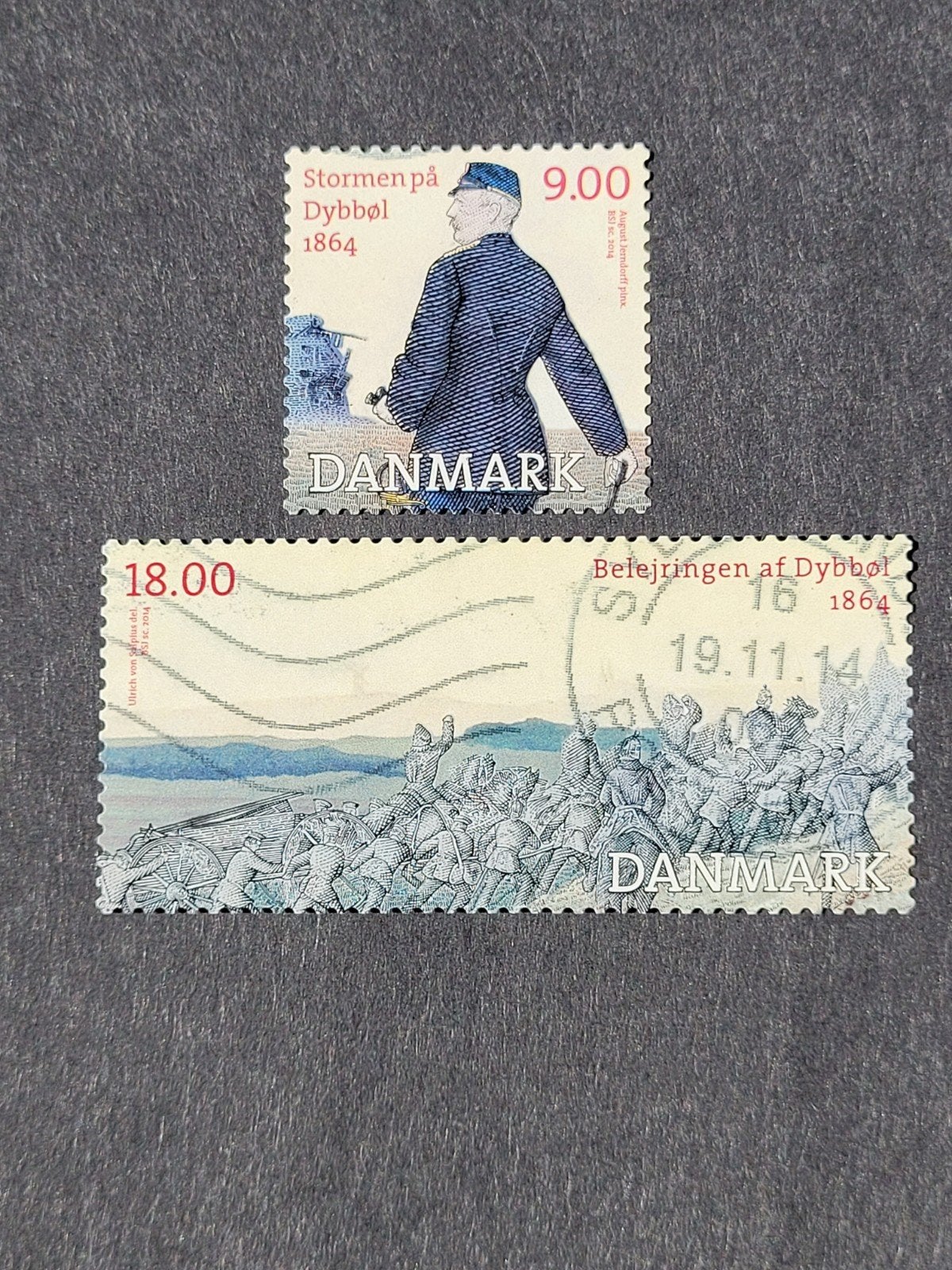 Denemarken 2014, Ophalen of Verzenden, Denemarken, Gestempeld