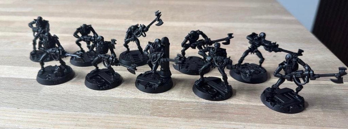 Warhammer 40k 10x necron warriors #1, Ophalen of Verzenden, Zo goed als nieuw, Warhammer