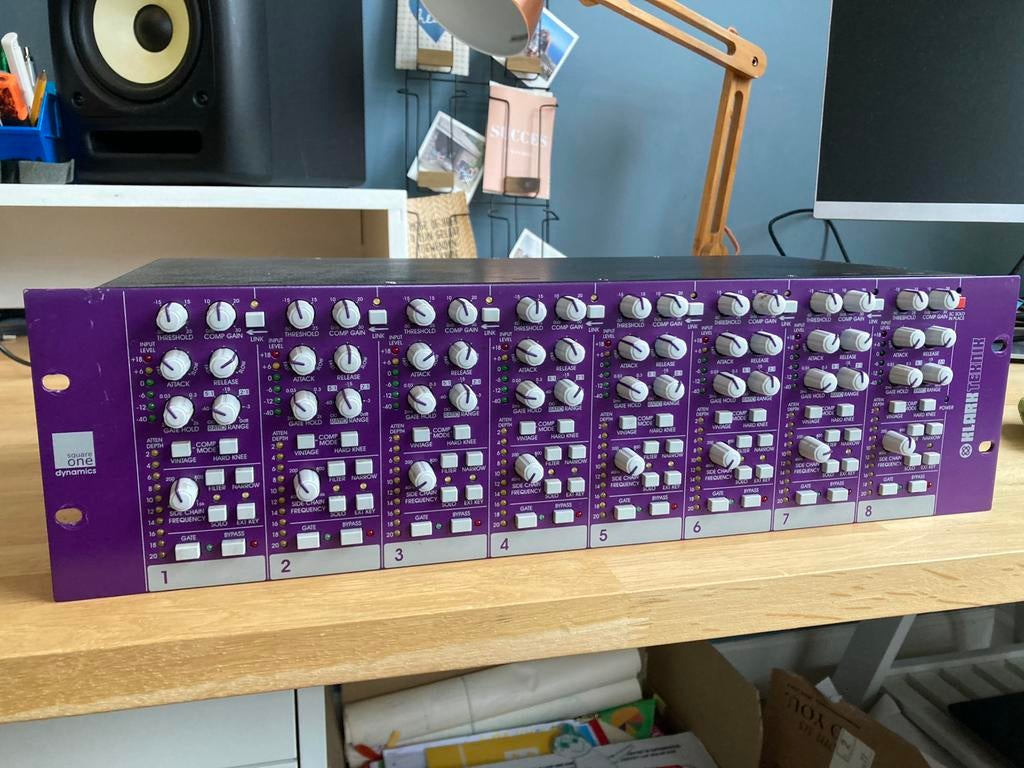 Klark Teknik square one dynamics compressor gate, Ophalen of Verzenden, Gebruikt, Compressor