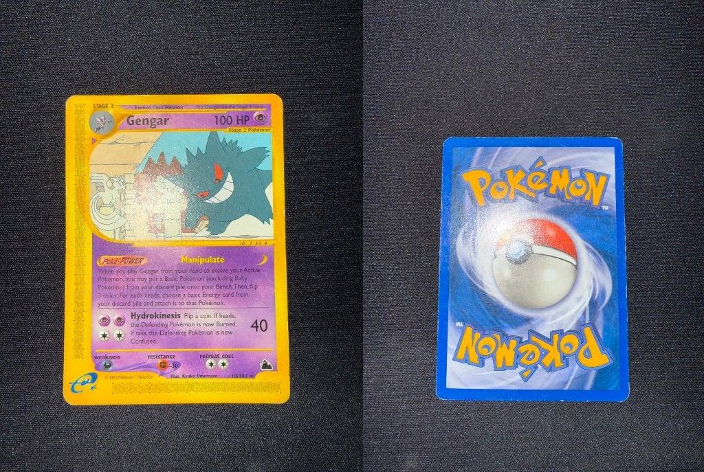 Gengar Skyridge (SK 10), Ophalen of Verzenden, Gebruikt, Losse kaart