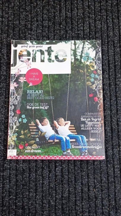 10 Jente tijdschriften -1x 2014, 9x2018, Ophalen, Gelezen, Damesbladen