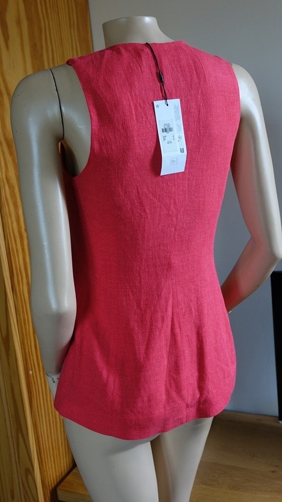 nieuwe rode gilet, Verzenden, Nieuw, Maat 36 (S), Rood