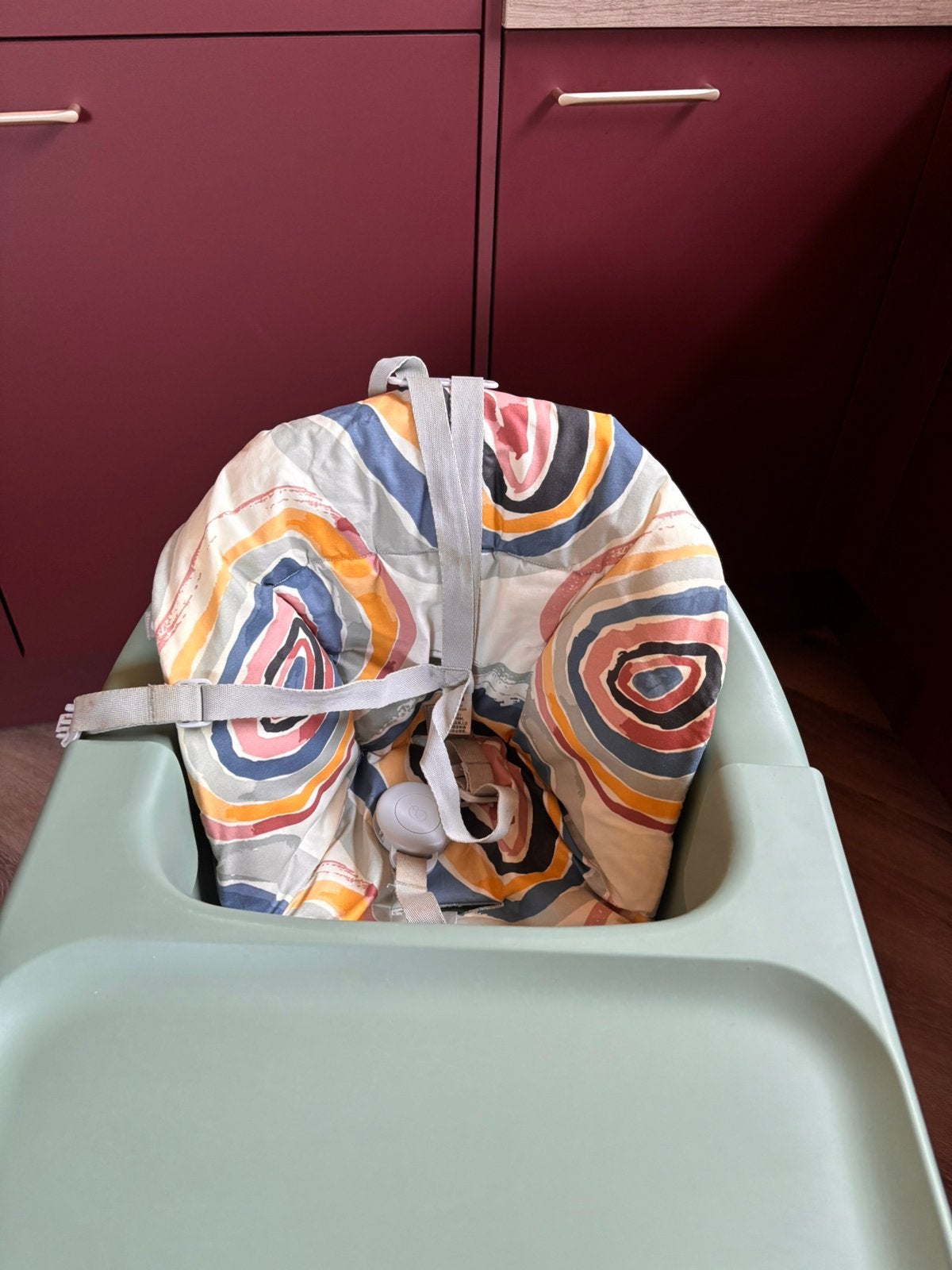 Complete Stokke Clikk kinderstoel, Kinderen en Baby's, Kinderstoelen, Ophalen, Zo goed als nieuw, Meegroeistoel, Stoelverkleiner