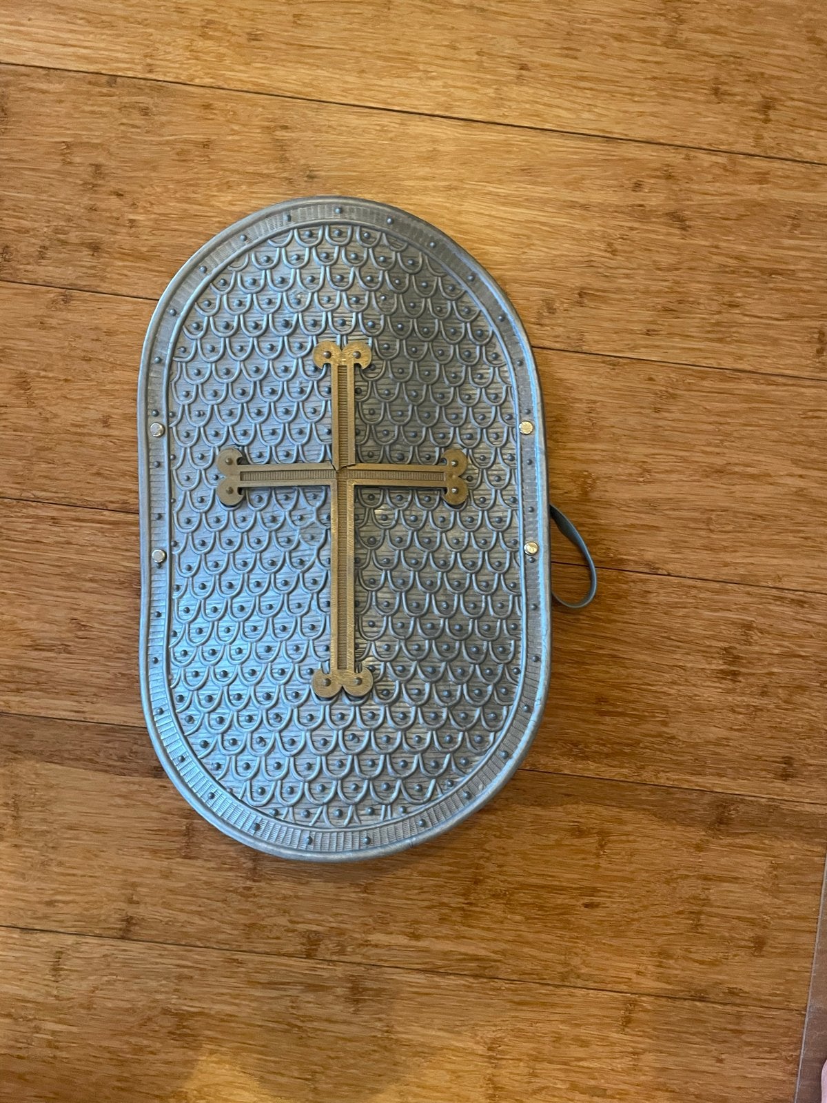 Schild met Kruis - Middeleeuwse Stijl, Ophalen of Verzenden, Gebruikt, Jongen of Meisje
