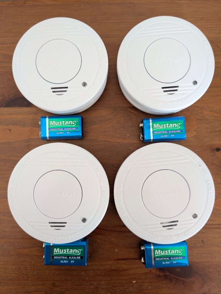 rookmelders RM250, Ophalen of Verzenden, Zo goed als nieuw, Detector, Sensor of Melder, Rook