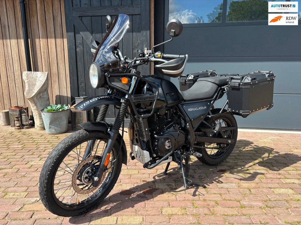 Royal Enfield Tour Himalayan 410, Motoren, 411 cc, Bedrijf, Toermotor, ABS