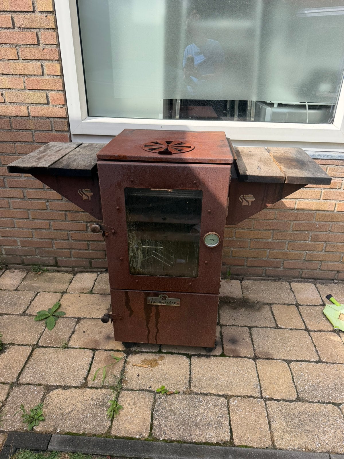 Le maitre tuinhaard/multioven/bbq, Tuin en Terras, Ophalen, Gebruikt