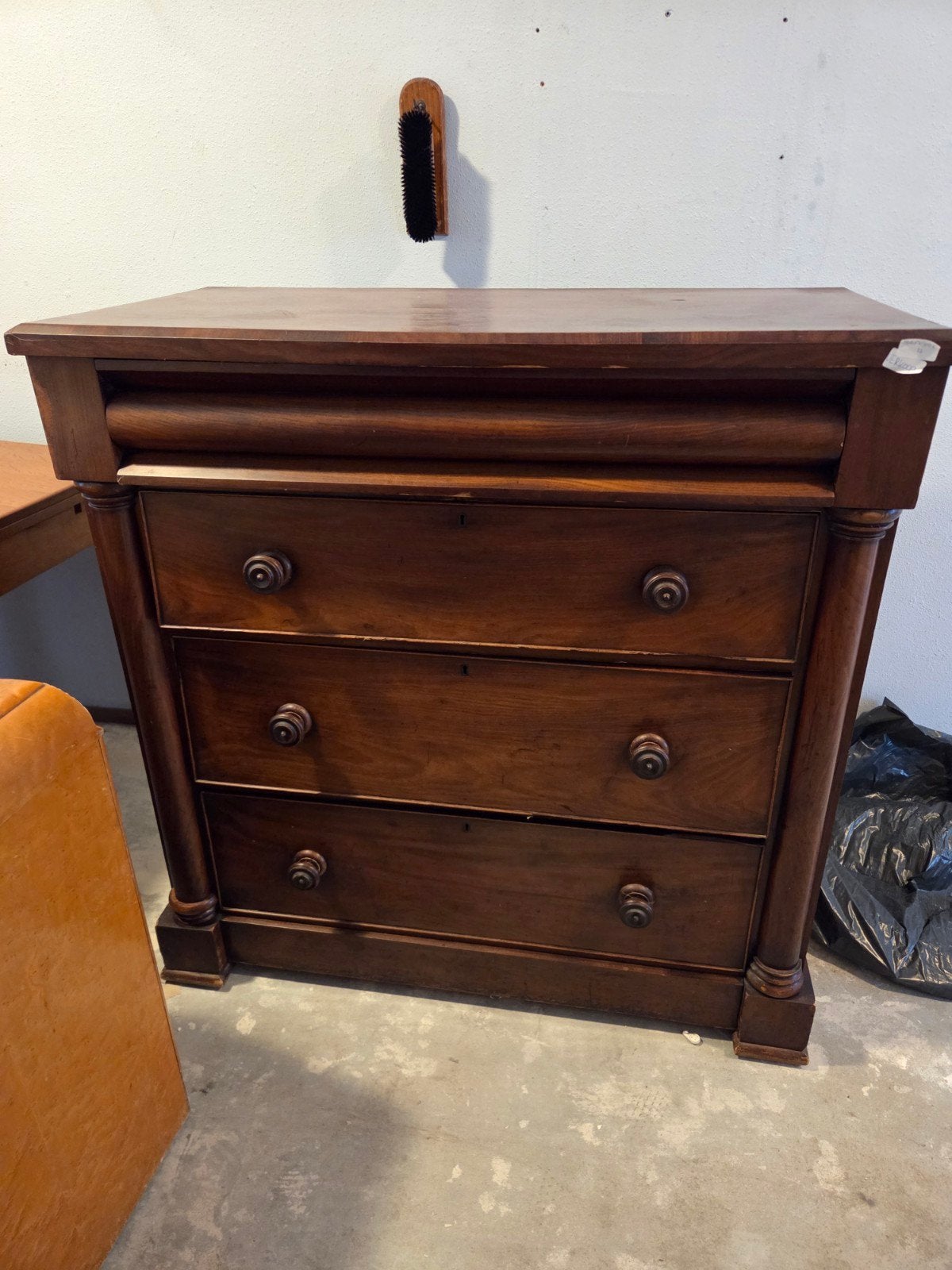 Antieke Mahoniehouten Ladenkast, Antiek en Kunst, Antiek | Meubels | Kasten, Ophalen