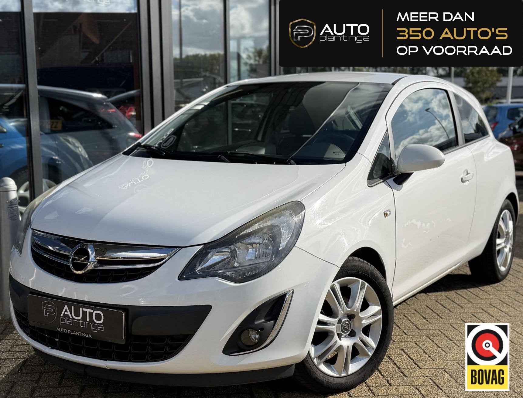 Opel Corsa 1.4-16V BlitZ 101PK | 2e Eigenaar | NL AUTO | NAP, Auto's, Voorwielaandrijving, Euro 5, Gebruikt, Wit