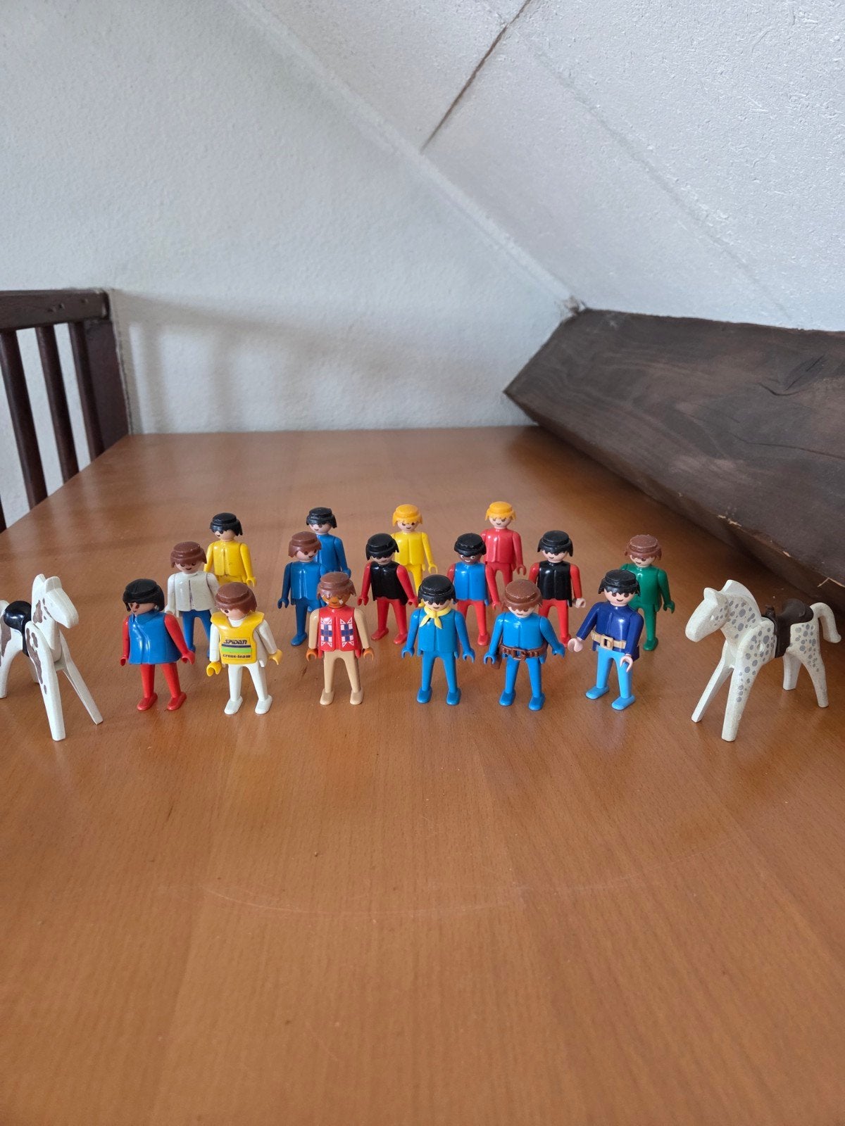 Playmobil Figuren Set – 15 Figuren + 2 Paarden, Ophalen