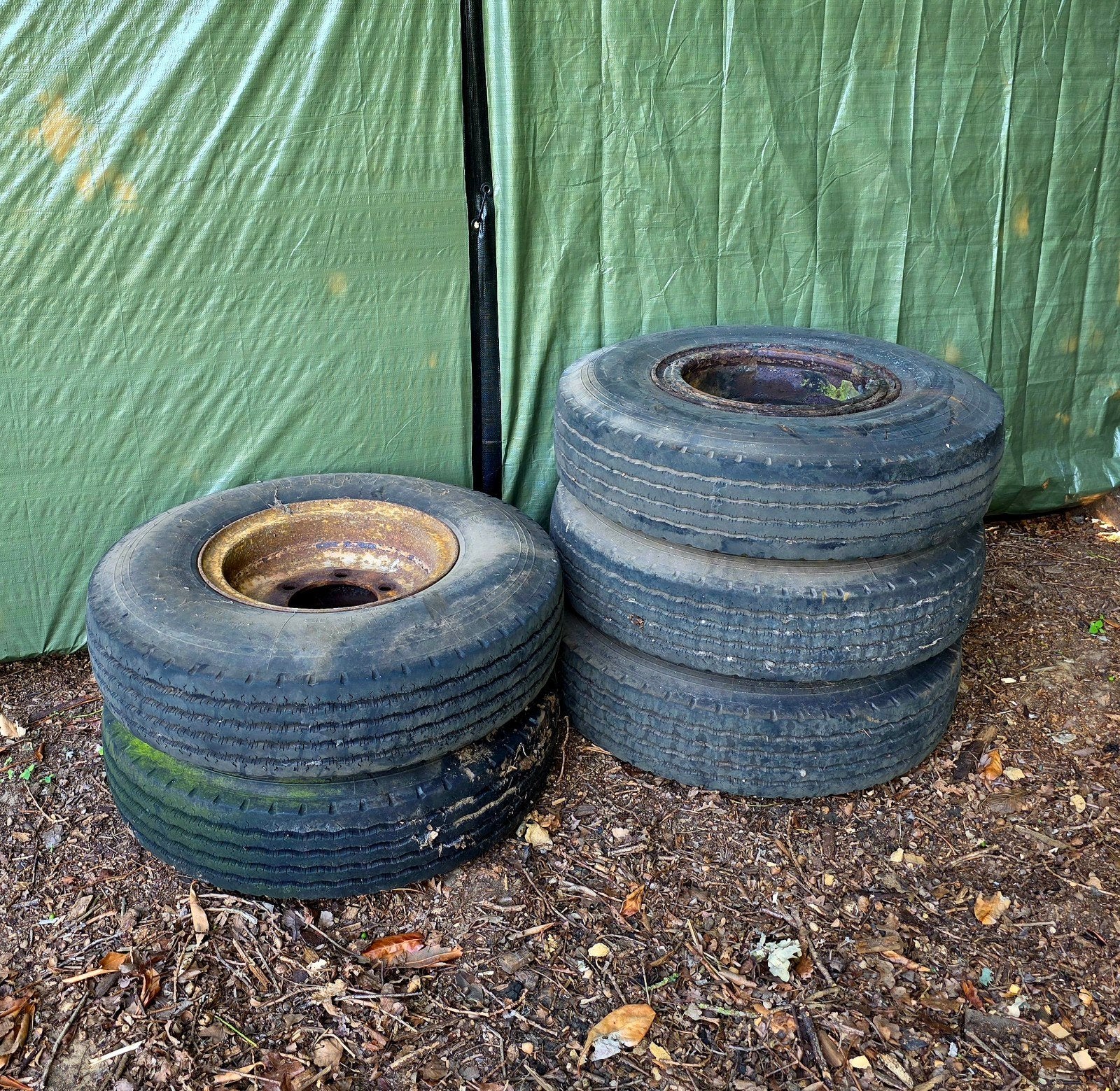 ** 5 landbouwvelgen 6 gaats met band **, Ophalen