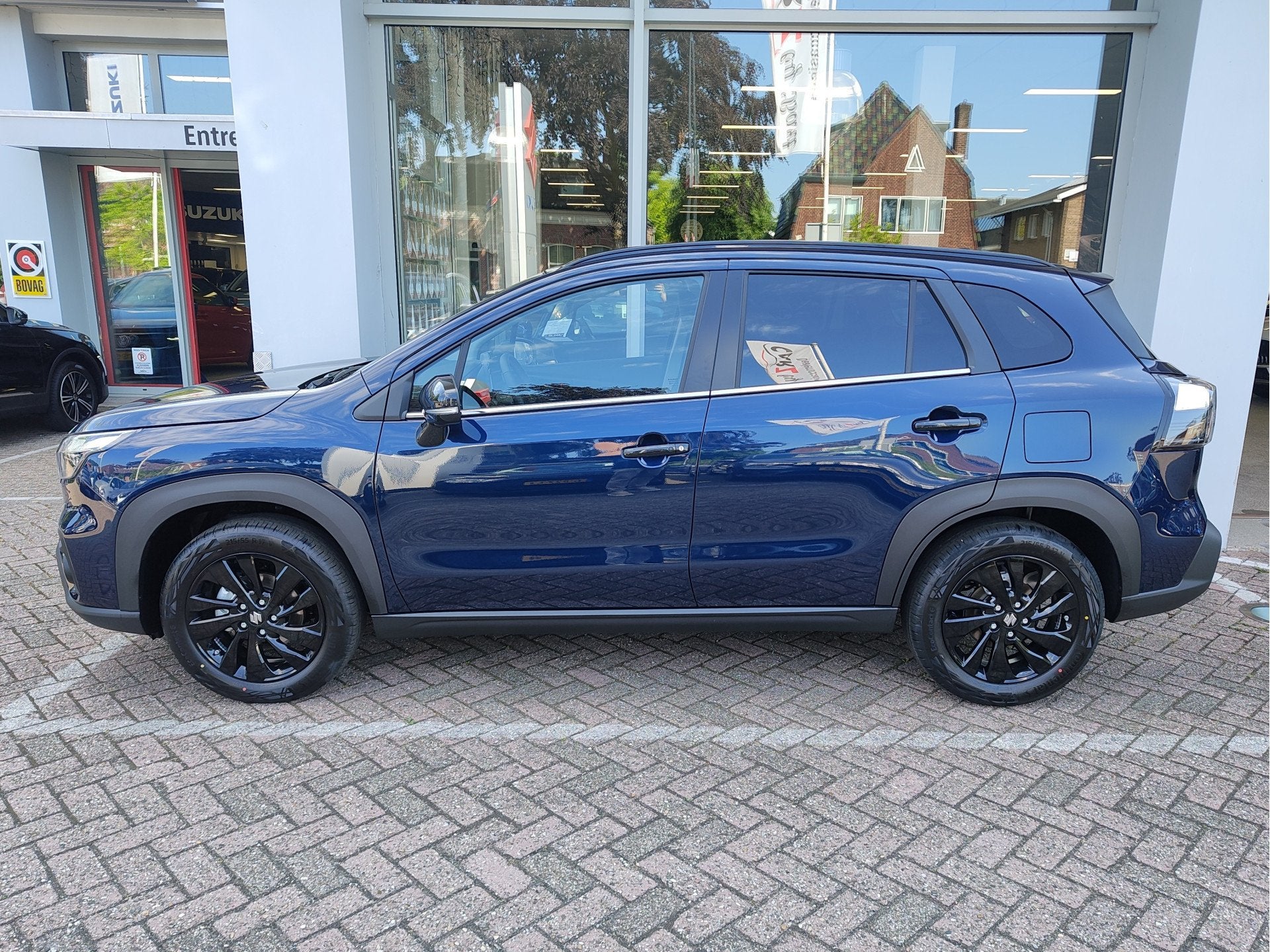 Suzuki S-Cross 1.4 BOOSTERJET SE 60 SMART HYBRID Direct Leve, Voorwielaandrijving, 12 maanden, Zwart, 4 cilinders