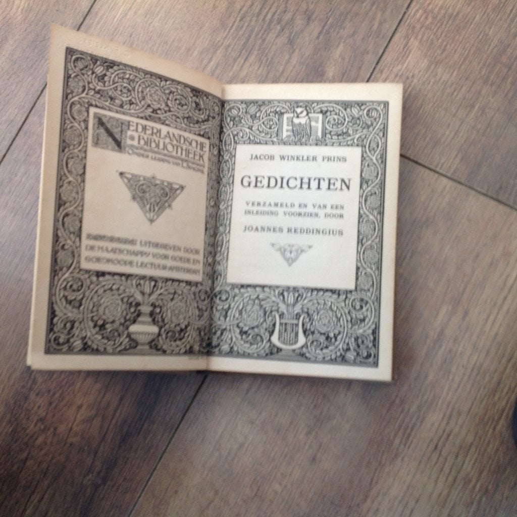 Jacob Winkler Prins - Gedichten inl: Reddingius - v Weel, Ophalen, Gelezen
