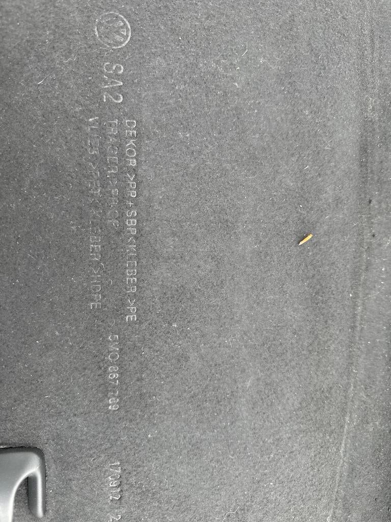 Hoedenplank Volkswagen Golf 6 5K6867769, Ophalen of Verzenden