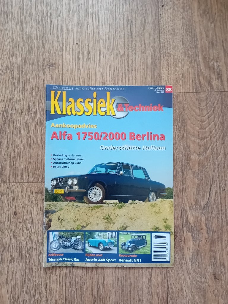 Klassiek & Techniek nr. 88 - juli 2005, Ophalen of Verzenden, Zo goed als nieuw, Algemeen