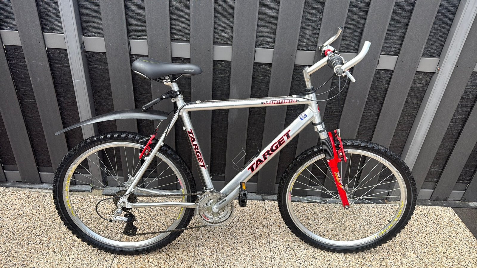 Zeer nette Heren sportfiets Target 21 versnellingen, Zo goed als nieuw, 57 tot 61 cm, Meer dan 20 versnellingen, Schijfrem
