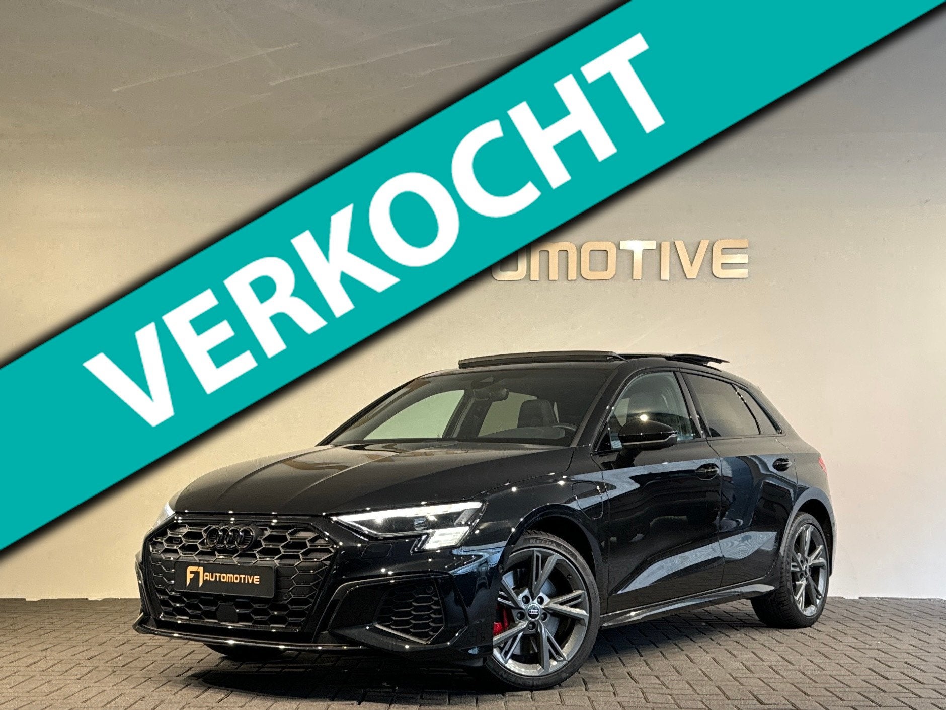 Audi A3 Sportback 45 TFSI e S edition Competition Pano|RS Se, Automaat, Gebruikt, Zwart, 245 pk