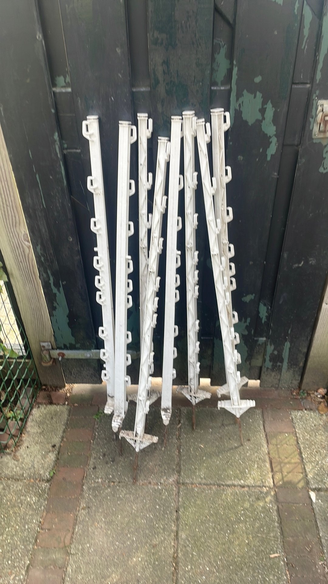 Galagher vario schrikdraad paal. 8 stuks in een koop., Ophalen, Gebruikt, Kunststof, Overige typen
