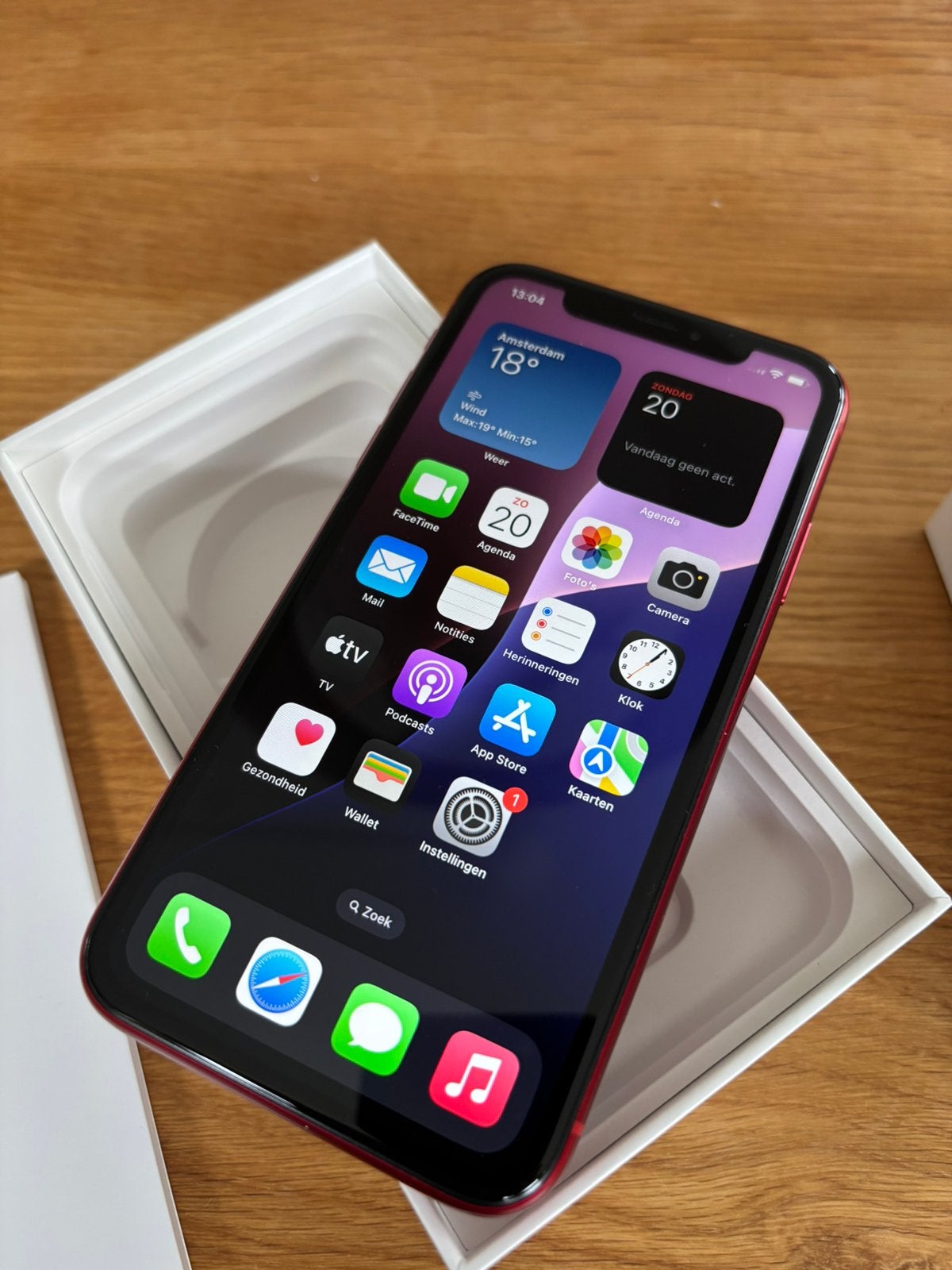 iPhone XR product Red 64GB, Ophalen, Gebruikt, IPhone XR, 64 GB