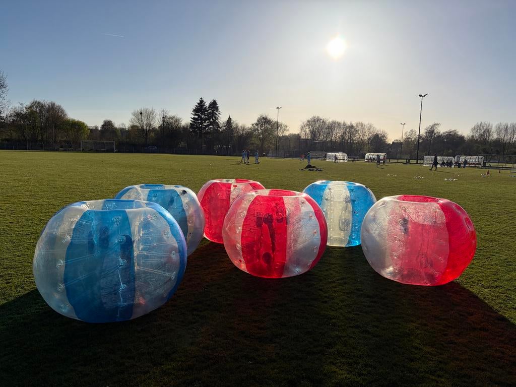 Bubble voetbal / Bumperballen / Bounceballen, Ophalen, Gebruikt