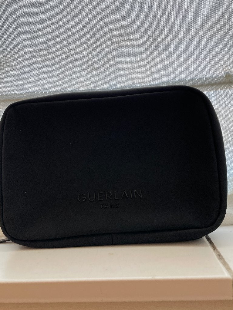 MOOIE NIEUWE ZWARTE KLEUR GUERLAIN TOILETTAS, Verzenden, Nieuw, Zwart, Heer of Dame