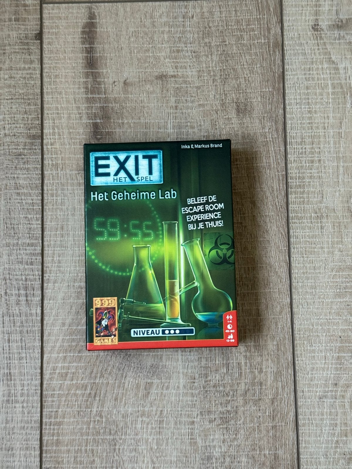 EXIT Het Geheime Lab - Escape Room Ervaring nieuw, Een of twee spelers, Ophalen, Nieuw