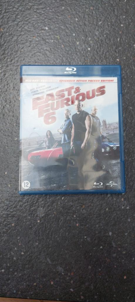 Fast and the furious 6 blue Ray, Ophalen of Verzenden, Zo goed als nieuw, Actie
