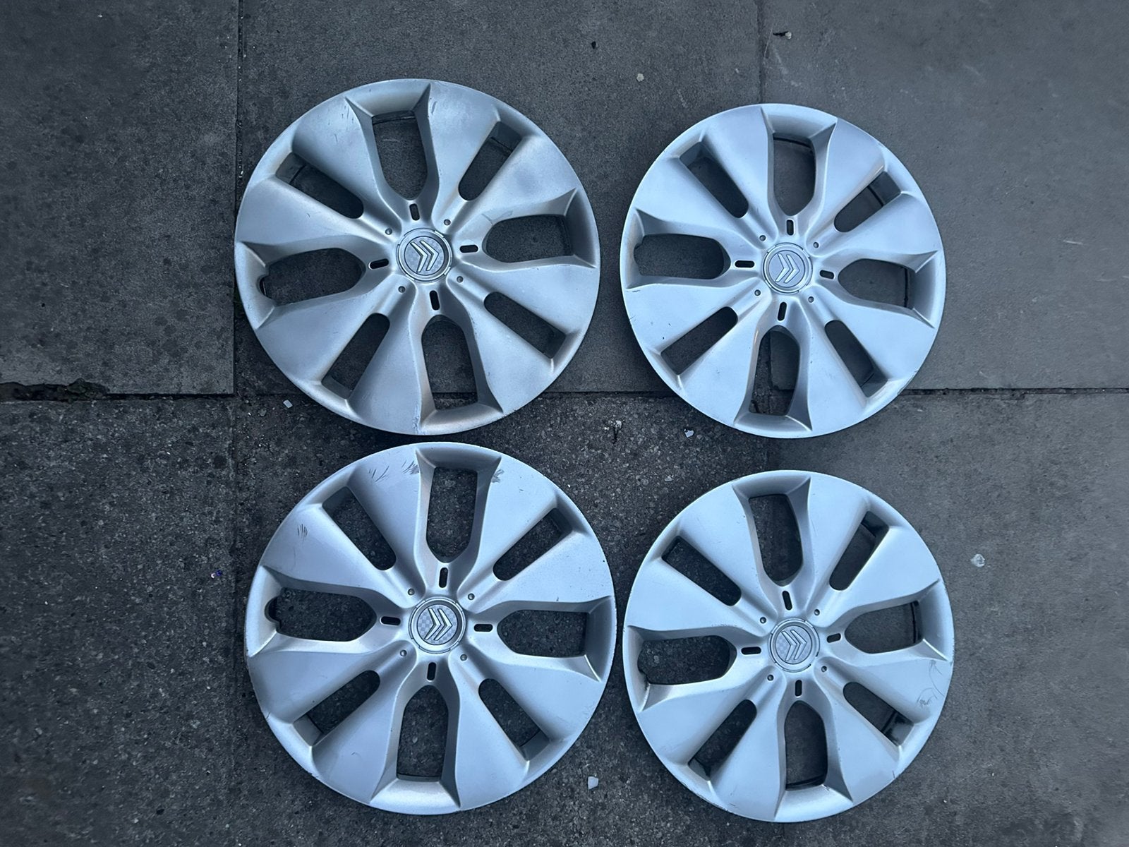 wieldoppen 14 inch, Auto diversen, Wieldoppen, Ophalen of Verzenden, Gebruikt