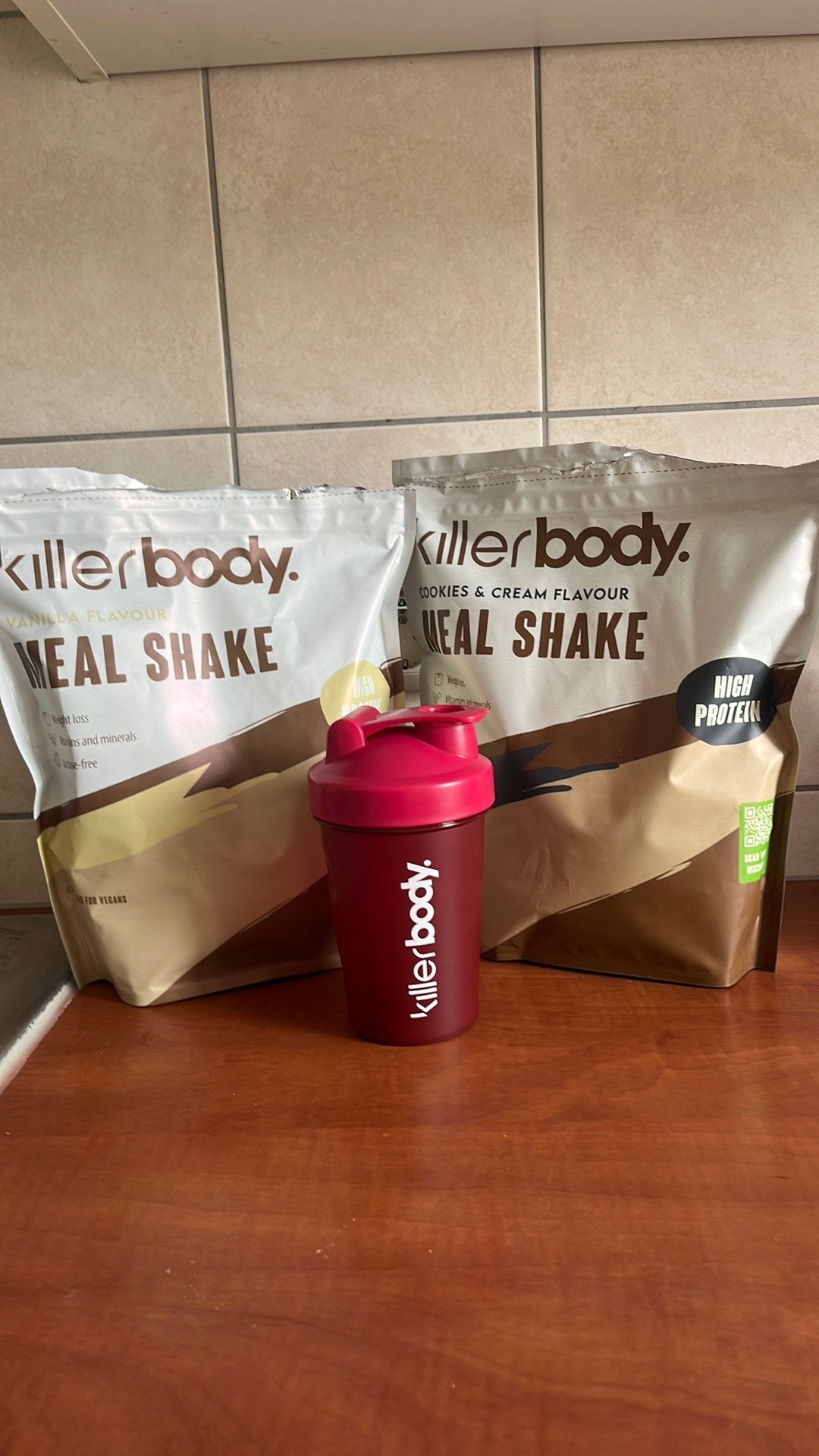 2 KillerBody Meal Shakes, Diversen, Ophalen of Verzenden