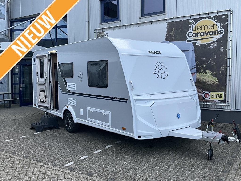 Knaus Sport Platinum 500 EU ENKELE BEDDEN-VLOERVERW, Rondzit, Schokbreker, Bedrijf, Knaus