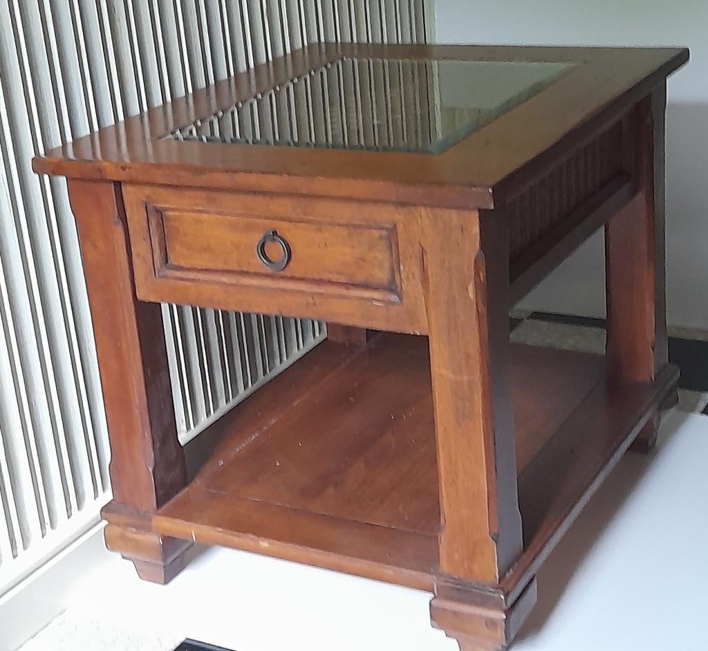 hoektafel, Ophalen, 50 tot 100 cm, Glas, Minder dan 50 cm