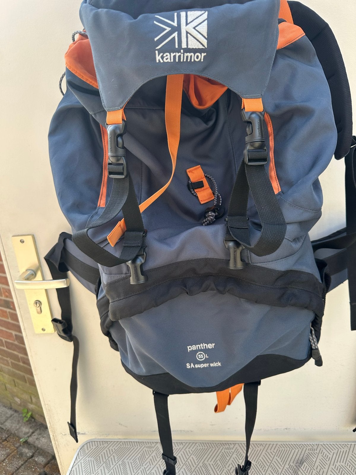Karrimor Panther 55L Rugzak - Ideaal voor Trekking, Ophalen of Verzenden, Gebruikt, Rugzak
