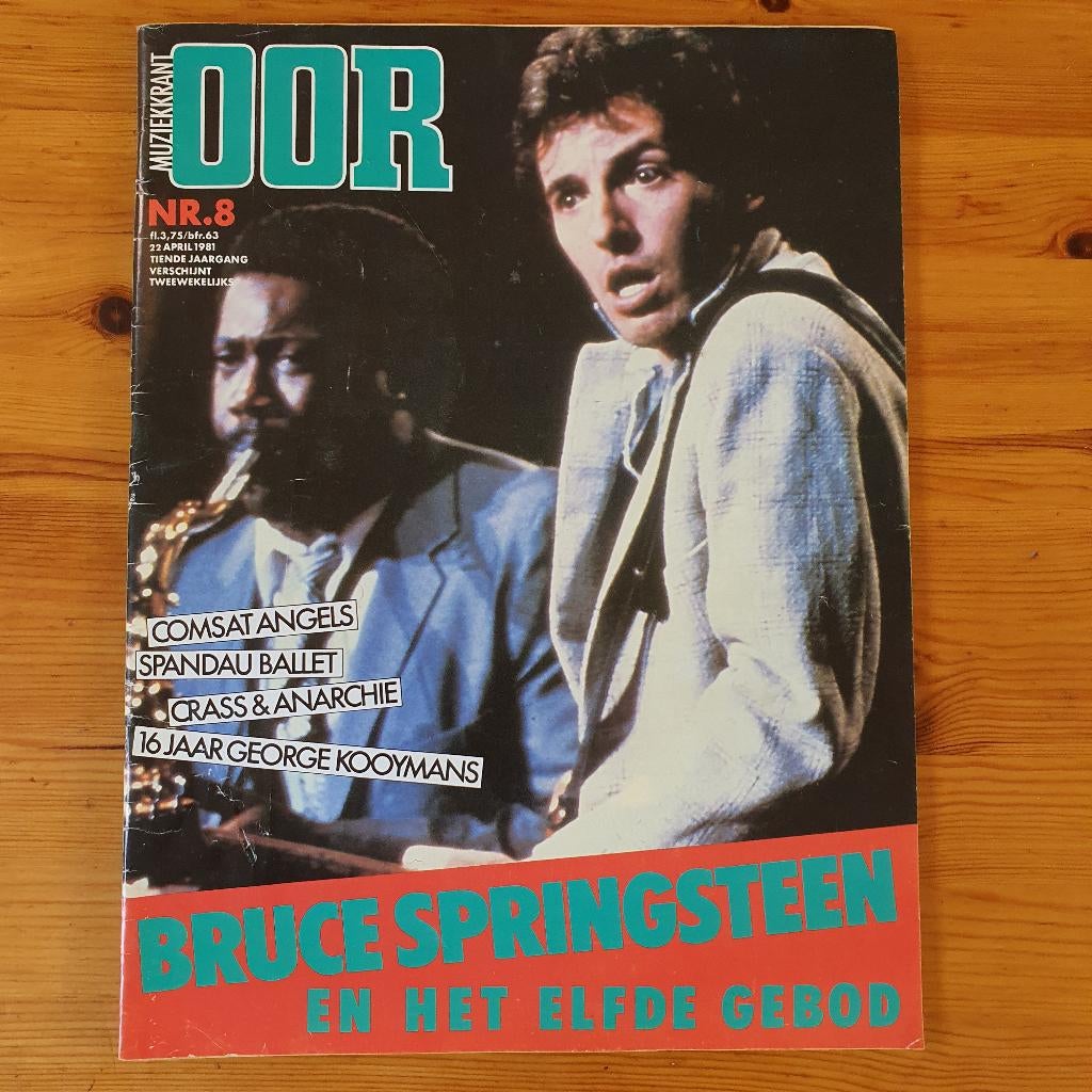 Bruce Springsteen en het elfde gebod (Muziekkrant oor NR.8), Ophalen of Verzenden, Gelezen, Artiest