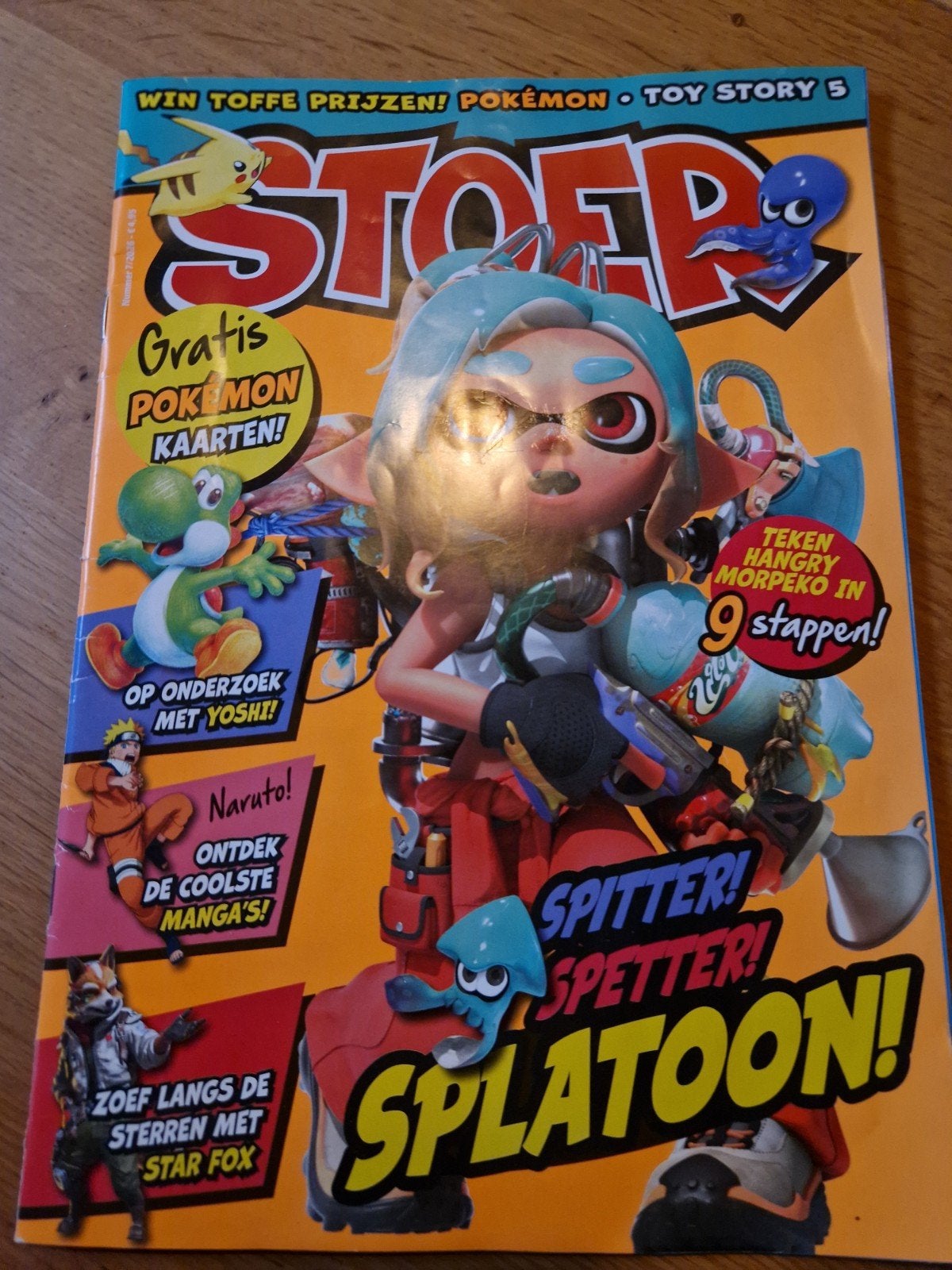 STOER POKEMON BLAD, Boeken, Tijdschriften en Kranten, Ophalen of Verzenden, Zo goed als nieuw, Muziek, Film of Tv
