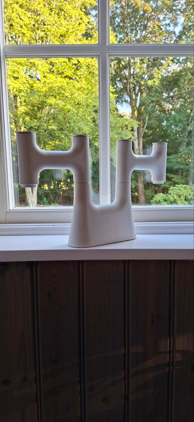 vintage witte kandelaar van Ikea ps 2012 Ehlen Johansson, Huis en Inrichting, Ophalen of Verzenden