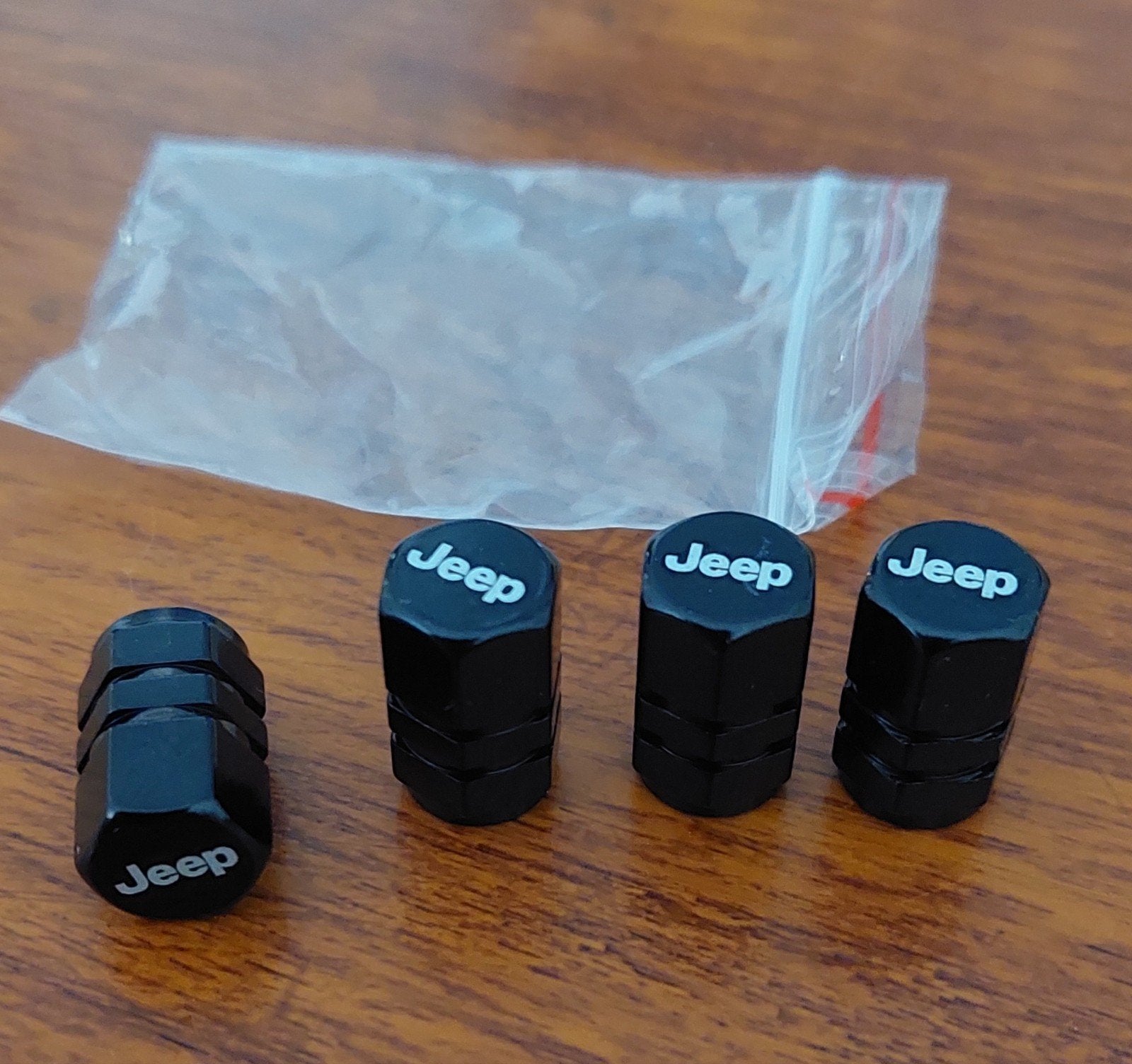Jeep ventieldopjes - Zwart (set van 4), Ophalen of Verzenden, Nieuw