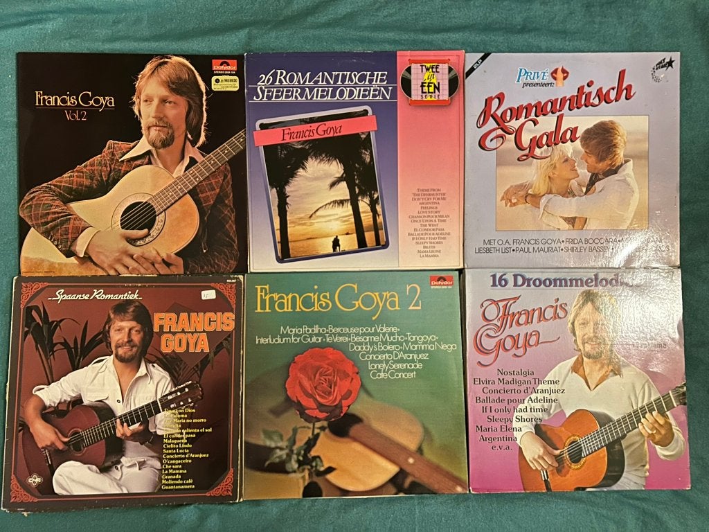10 LP's Francis Goya (ook per stuk te koop), LP, Gebruikt, Pop, Ophalen of Verzenden