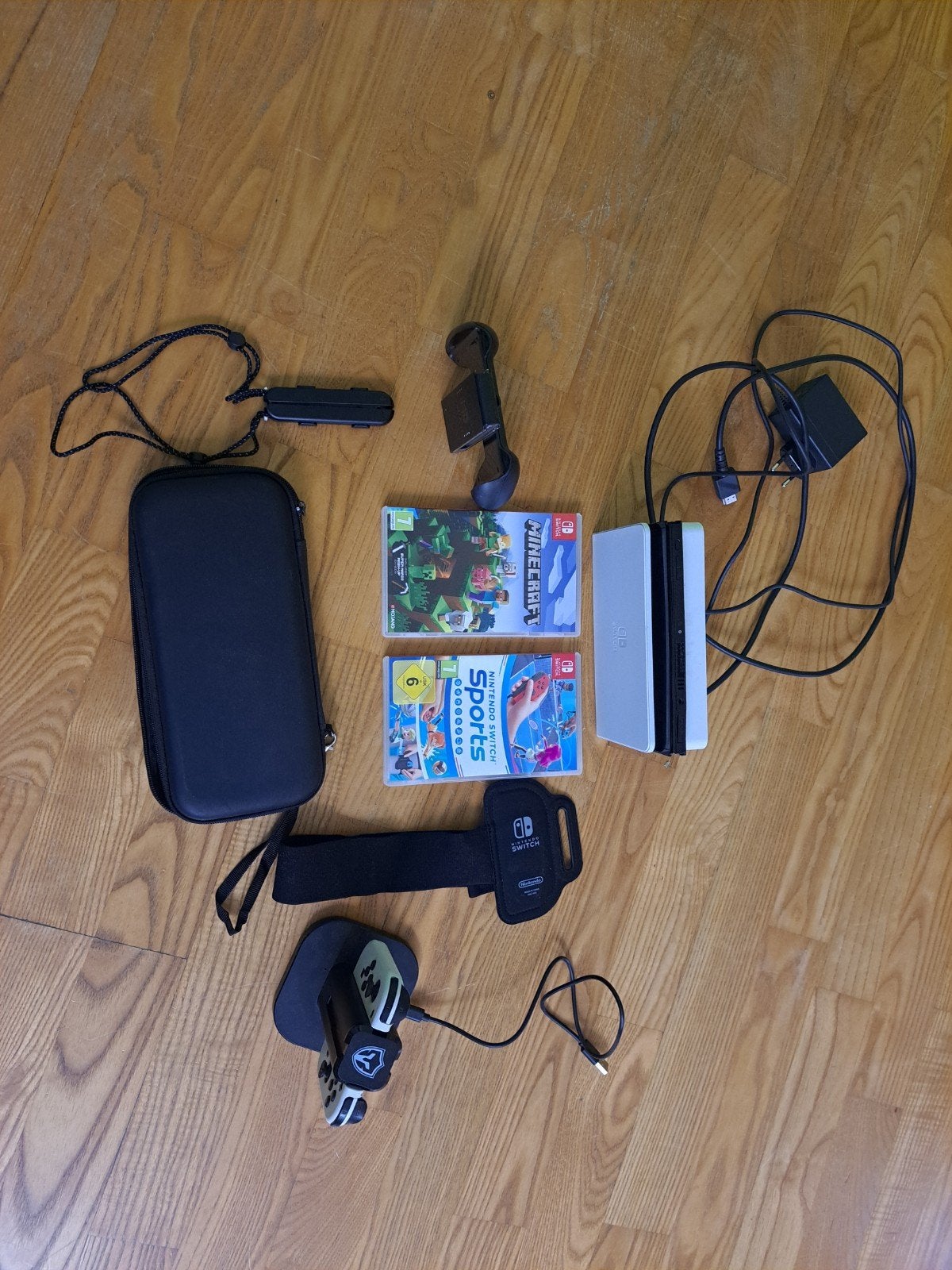 Nintendo Switch OLED met games en accessoires